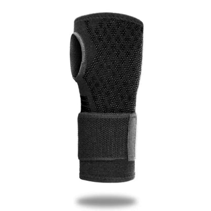 1pc Palm Guard Strap Adjustable Wrist Protector Knitted Nylon Breathable Palm Protection Gloves Fitness Sports Protective Gear