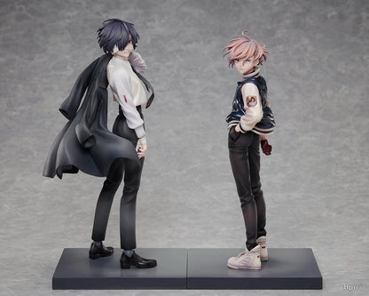22cm Bungou Stray Dogs Anime Figure Youth Dazai Osamu Action Figure Nakahara Chuuya Figurine PVC Collection Model Doll Toys