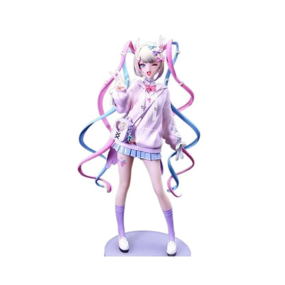 Hot Needy Streamer Overload Super Cute Angel-Chan Figure Action Doll Pretty Girl Anime Model Desktop Decor Fan Collection Gift