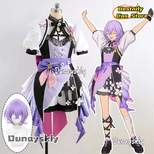 Ensemble Stars Hanamura Fuyume Cosplay Costume S-XL Polyester - C1W1 / XS / China Mainland