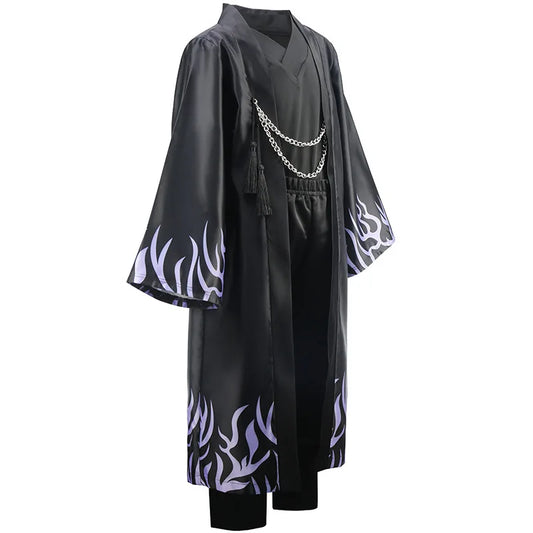 Children’s Halloween Boys’ City Hunter Cosplay Color-Blocked Suit Casual Clothing Set