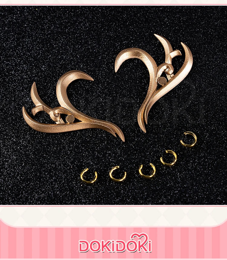 【Last Batch】IN STOCK Zoeyy Miraa Rumii Cosplay Costume【XS-3XL】DokiDoki-N Golden Costume Zoeyy Miraa Rumii Cosplay Plus Size