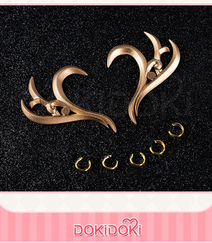 【Last Batch】IN STOCK Zoeyy Miraa Rumii Cosplay Costume【XS-3XL】DokiDoki-N Golden Costume Zoeyy Miraa Rumii Cosplay Plus Size