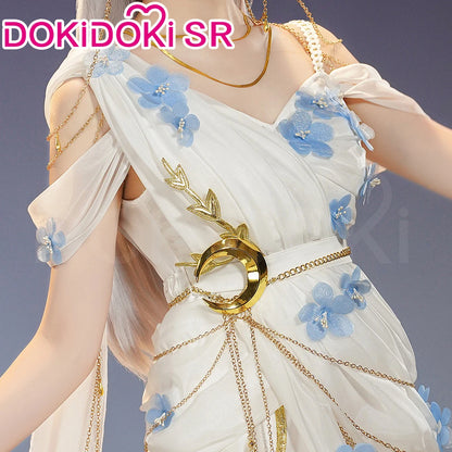 IN STOCK Frieren Cosplay Doujin Costume Anime Frieren: Beyond Journey's End DokiDoki-SR Women Witch Dress Frieren Oracle Wig