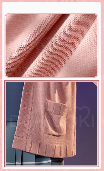 IN STOCK Kuriyama Mirai Cosplay Costume Anime Kyoukai no Kanata DokiDoki-SR Women Cute Uniform Dress Mirai Cosplay