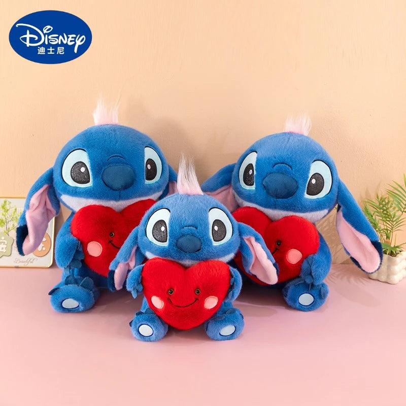 35/50/60cm Big Size Stitch Disney Anime Plush Stuffed Doll Cartoon Plush Doll Room Decoration Children's Pillow Holiday Gift