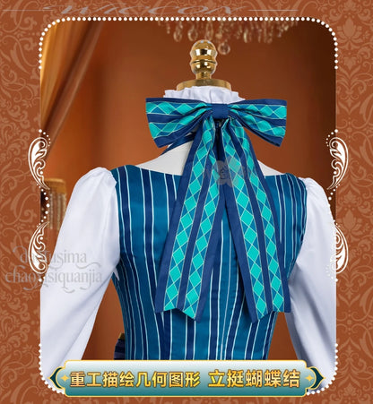 Genshin Impact Lynette Cosplay Set Polyester Unisex