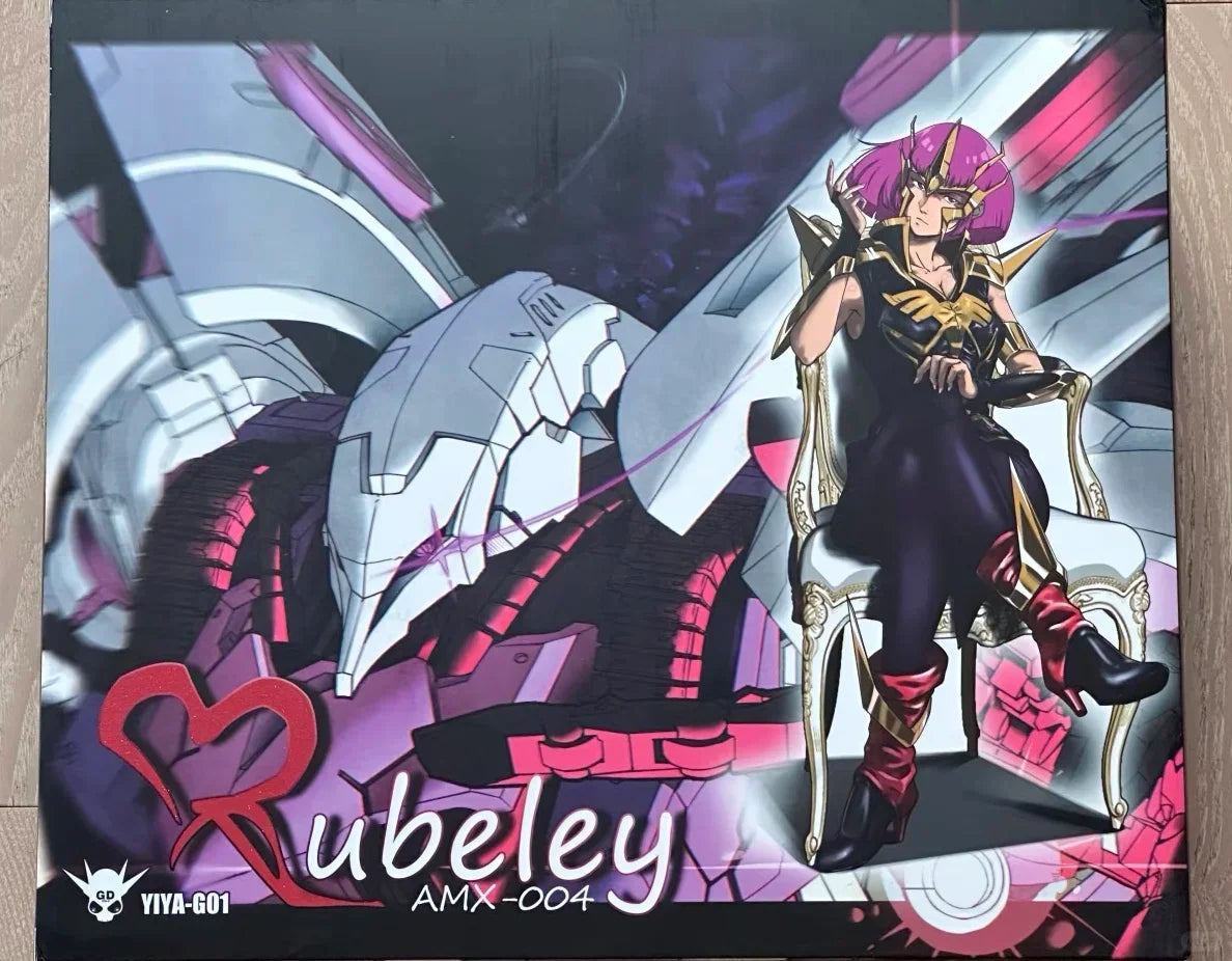 Yiya Model AMX-004 Qubeley 1/120 Scale Collectible Action Figure Kit Haman Karn U.C.0087 Anime Collectors Gift for Boy