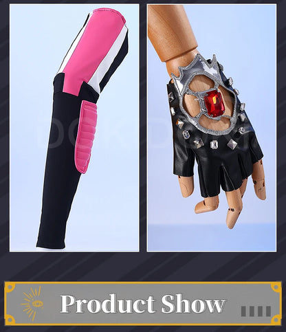 【Last Batch】IN STOCK Rumii Zoeyy Miraa Cosplay Costume【XS-3XL】DokiDoki-R Women Yellow Suit Rumii Miraa Costume Plus Size