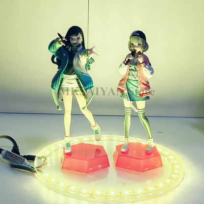 HATSUNE MIKU Shiraishi An Azusawa Kohane Action Figure Toys PVC Model Collection DIY 3D Anime Lamp For Atmosphere Decor. Gift