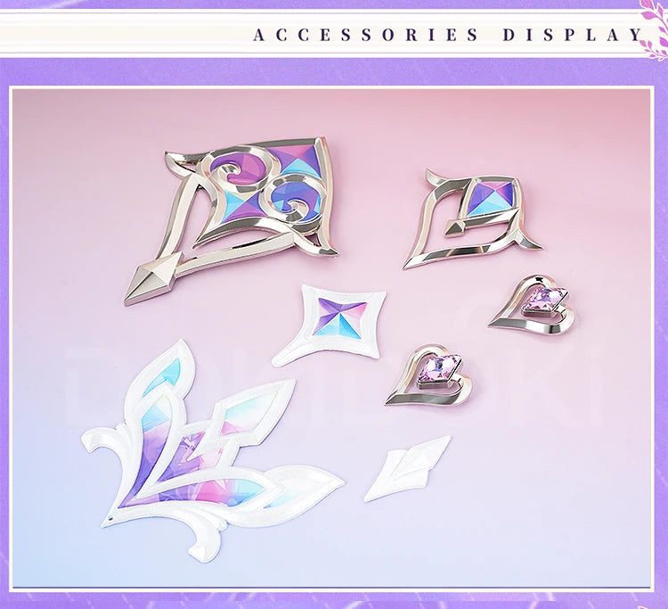 IN STOCK Cyrene Cosplay Costume Game Honkai: Star Rail【S-2XL】DokiDoki-R HSR Cyrene Dress Veil Plus Size