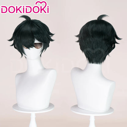IN STOCK Komano Manato Lighter Wig Game Zenless Zone Zero Cosplay DokiDoki 32cm Short Hair ZZZ Sons of Calydon Cosplay Free Wig