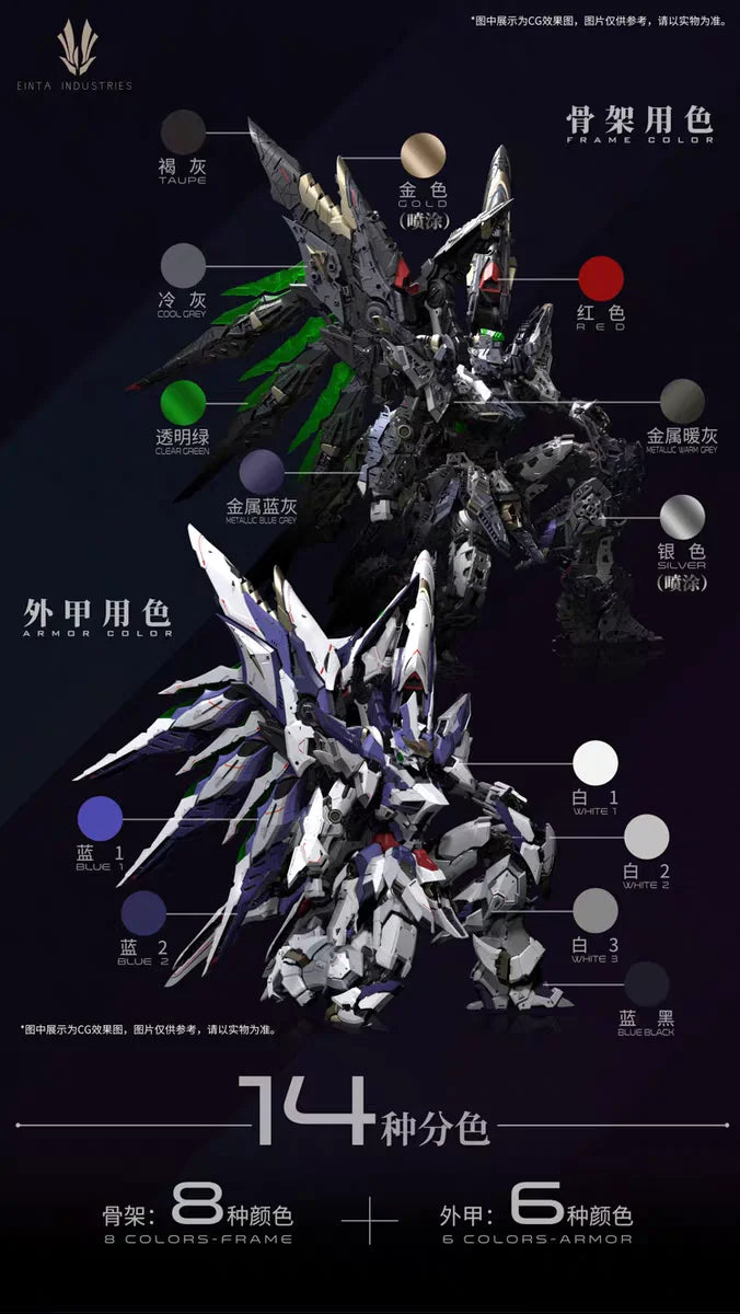 1/72 Sky Defender Alloy Skeleton Action Figure High Detail Detachable Parts POM Assmbly Model Trendy Toy Desktop Decore Boy Gift