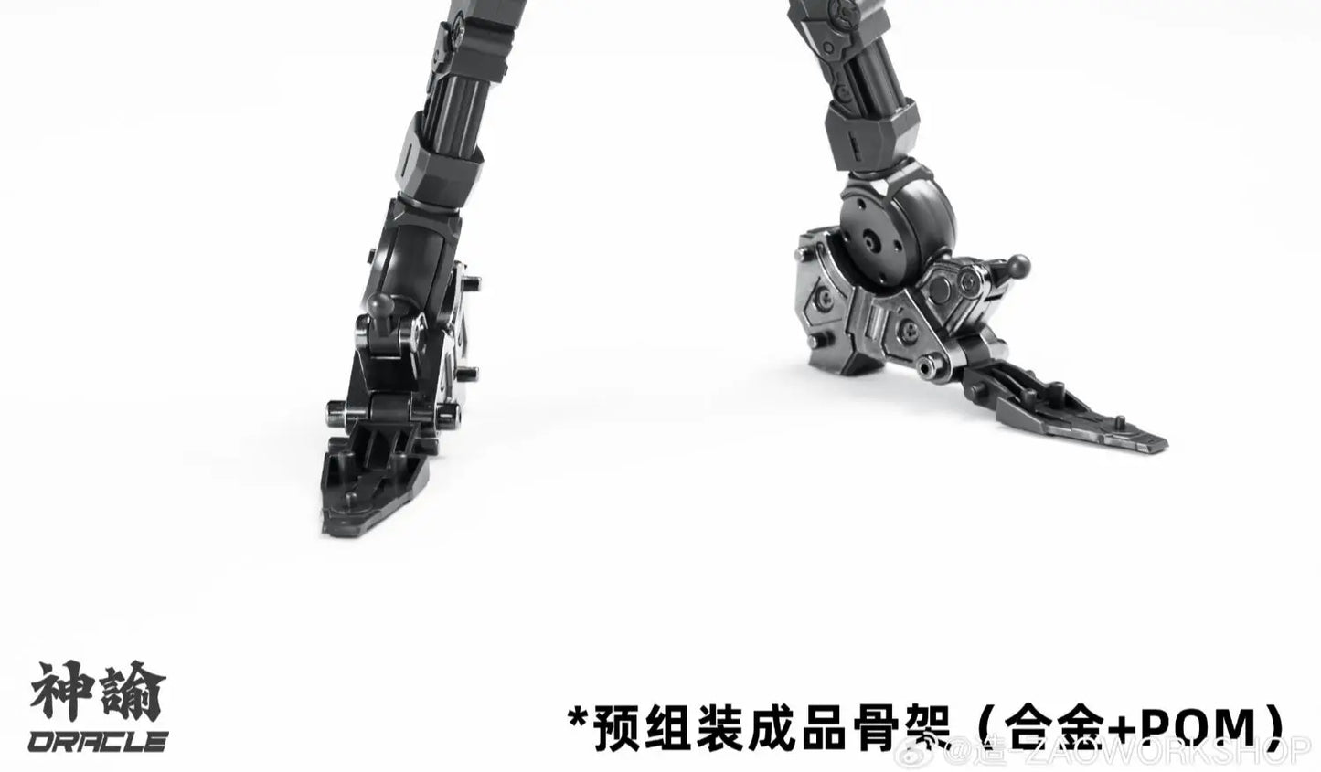 Zaoworkshop Shenyu Saint Mecha Assembly Model Action Figures Transformable Mecha Figurine Trendy Toys Surprise Gifts Collectible