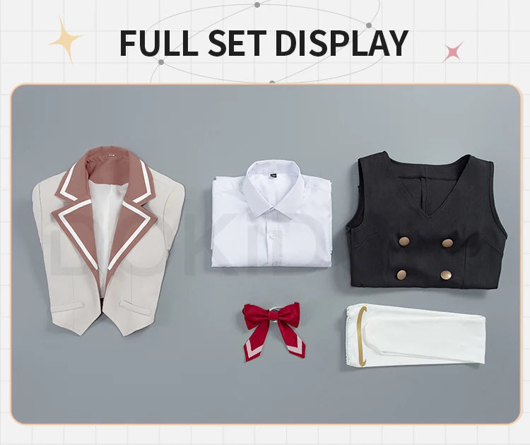 IN STOCK Alisa Mikhaylovna Kujo Cosplay Costume Anime Alya Sometimes Hides Her Feelings in Russian DokiDoki-R Women Cute Uniform