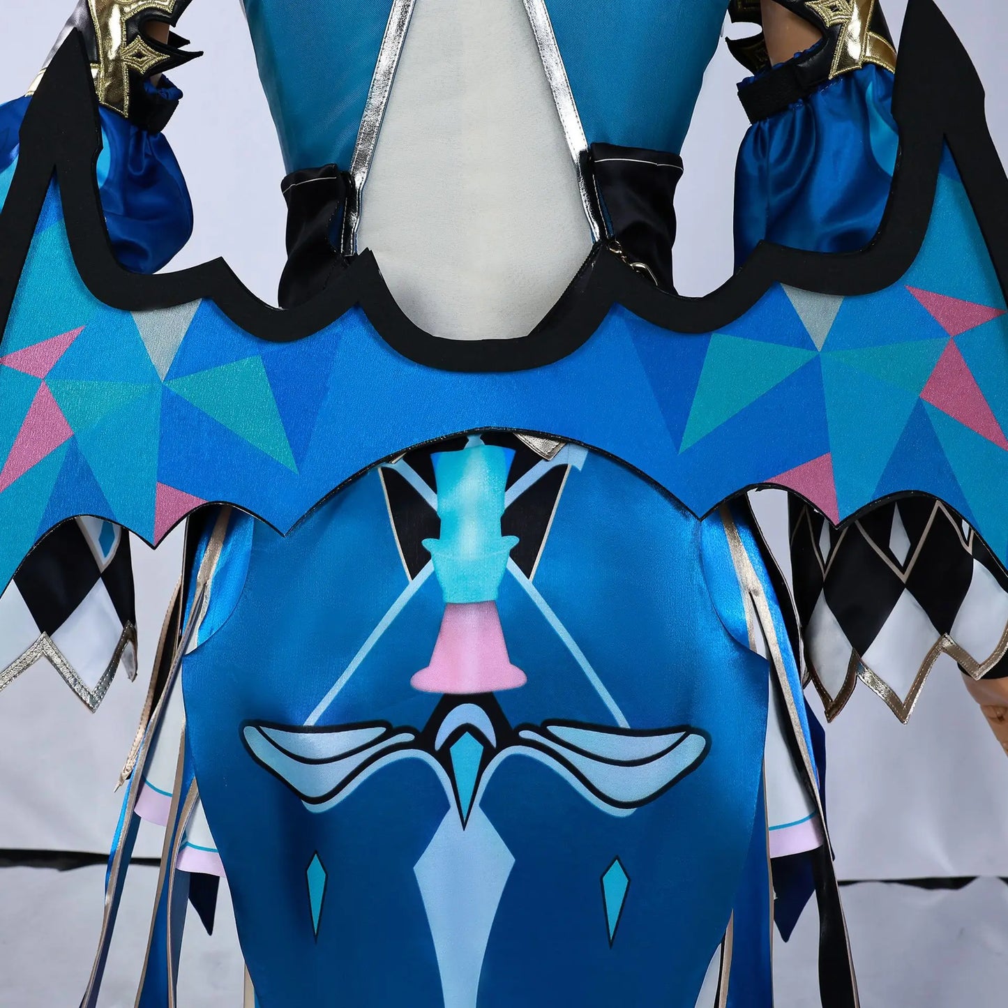 Honkai Star Rail Cerydra Cosplay Costume Wig Dress Uniform Headwear Wings Amphoreus Halloween Party for Women Girls Prop iCoser