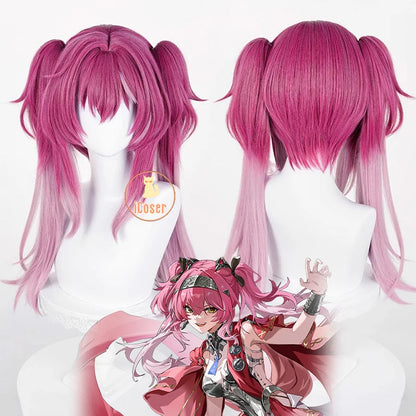 Wuthering Waves Lupa Cosplay Costume Wig Bodysuit Cloak Earrings Tail Headwear Leggings Halloween Party for Women Girls iCoser