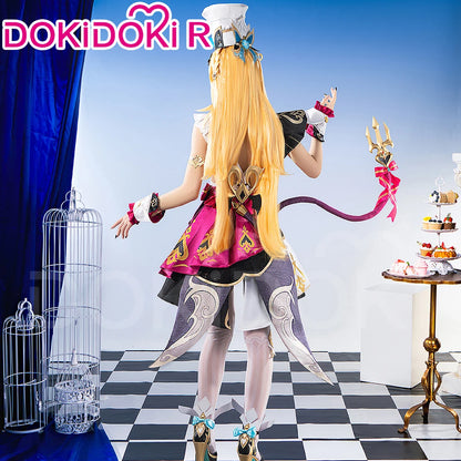 IN STOCK Escoffier Cosplay Costume Game Genshin Impact【XS-3XL】DokiDoki-R Fontaine Escoffier Plus Size Halloween