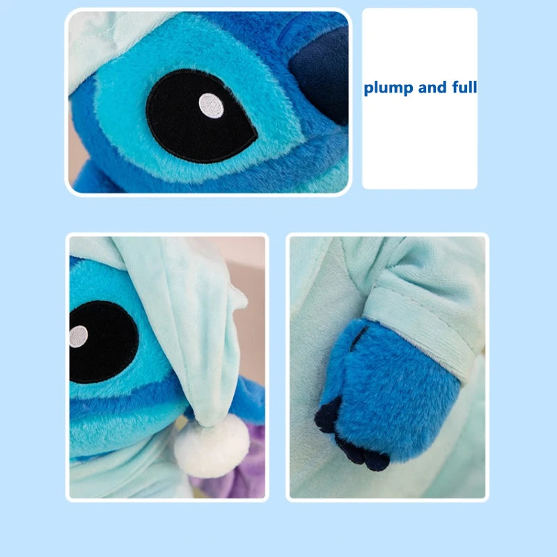 33/90cm Lilo and Stitch Plush Toy Disney Cartoon Anime Stuffed Kawaii Pajamas Pillow Stich Doll Plushie Kids Birthday Xmas Gifts