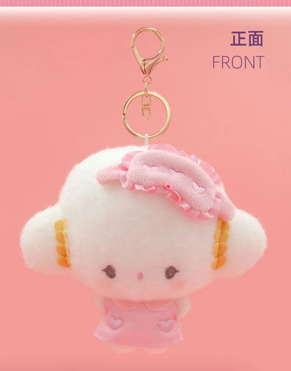 Sanrio New Kawaii Cute Cogimyun Kogimyun Plush Keychain Kids Stuffed Plush Toys Small Pendant Birthday Gifts For Children Girls