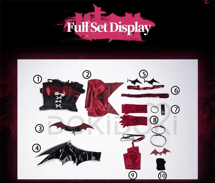 Tsukiyomi Utau Doujin Cosplay Costume Anime Shugo Chara! DokiDoki-R Halloween Devil Angel Utau Cosplay