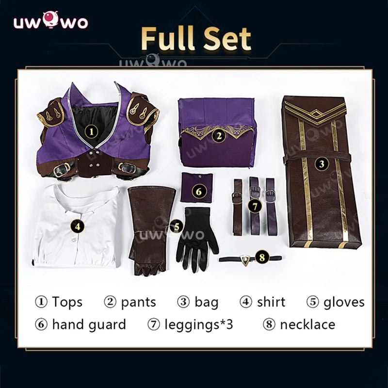 UWOWO Collab Series： League of Legends/LOL: Caitlyn Sheriff of Piltover Cosplay Costume
