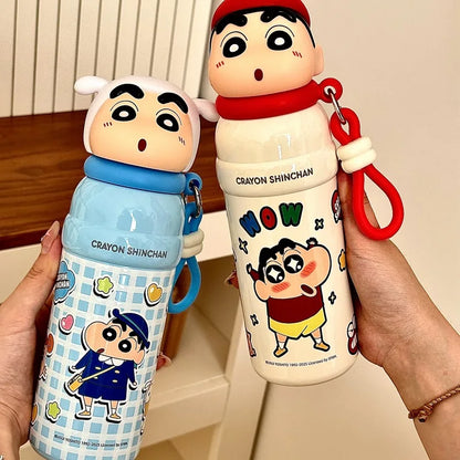 Original Crayon Xiaoxin Insulated Cup Blind Box Cute Large Capacity Portable Water Cup Christmas Surprise Girl Gift Mystery Box