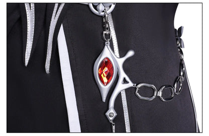 Honkai Star Rail Evernight March 7th Cosplay Costume Wig Dress Earrings Headwear Mysterious Foreign Guest Halloween Party Women