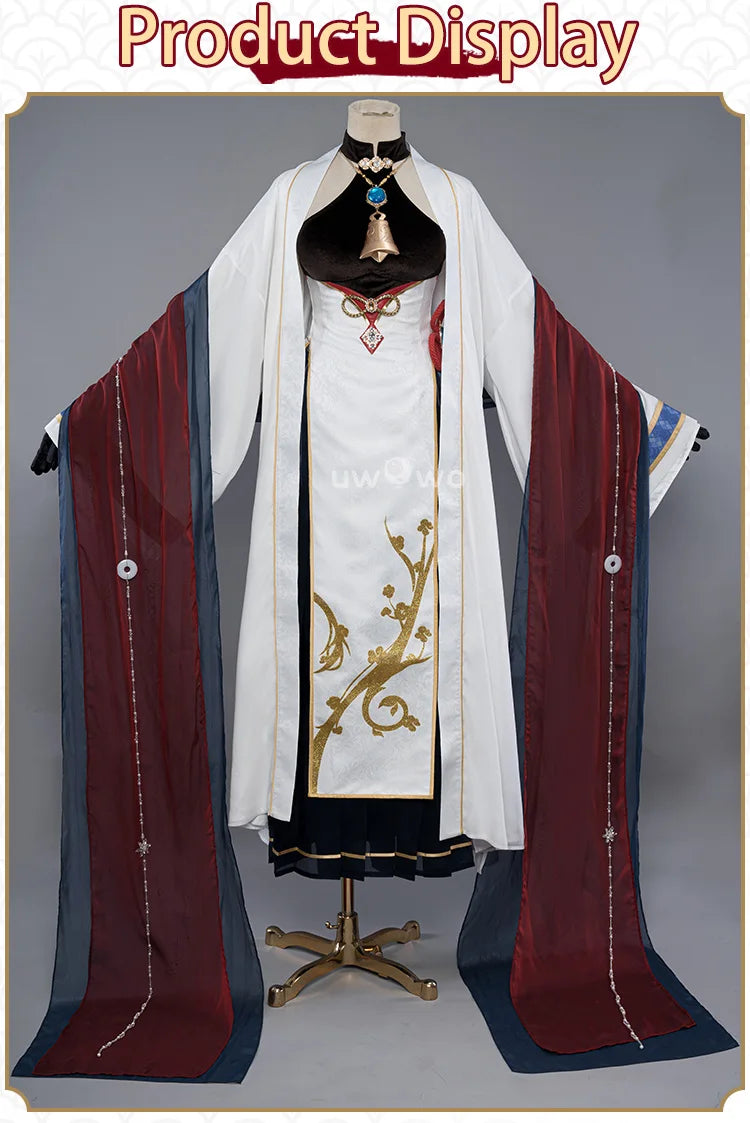 LAST BATCH UWOWO Genshin Impact Fanart Ganyu Cosplay Chinese Style Dress Traditional Clothing Liyue Cosplay Costume Cos Cosplay