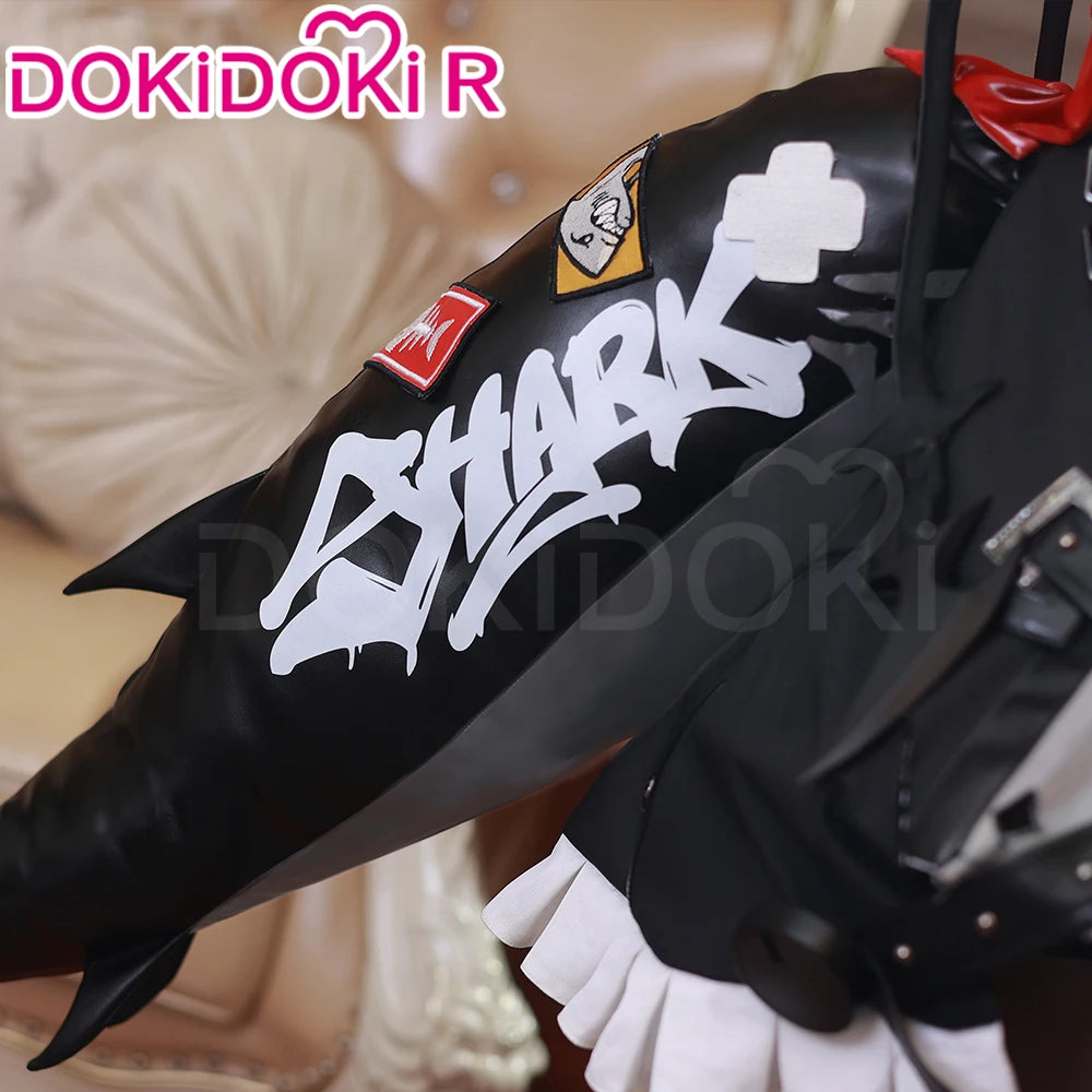 IN STOCK Ellen Joe Cosplay Costume Game Zenless Zone Zero Cosplay DokiDoki-R Women Cute JK Uniform Ellen Joe Cosplay Tail