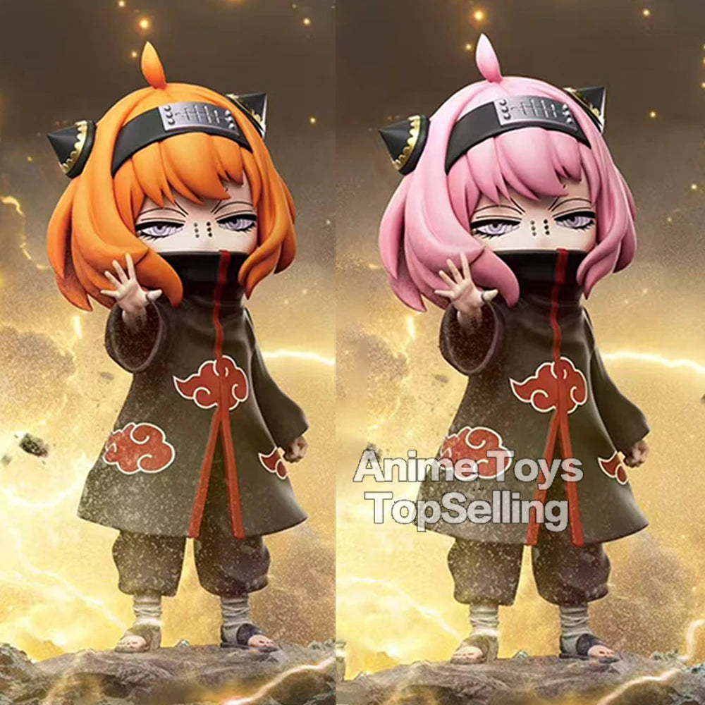 17.5cm/6.89in Anime Spy Family Figure Anya Forger Cos Pain Action Figure Pvc Naruto Statue Collection Model Toys Gifts