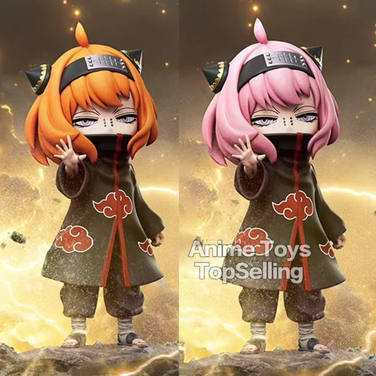 17.5cm/6.89in Anime Spy Family Figure Anya Forger Cos Pain Action Figure Pvc Naruto Statue Collection Model Toys Gifts