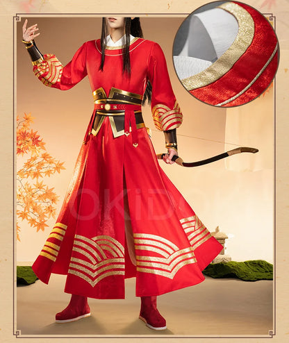 【Official】IN STOCK Wei Wuxian Cosplay Costume Anime Mo Dao Zhu Shi DokiDoki-SR Men Costume Wei Wu Xian Lan Wangji Halloween