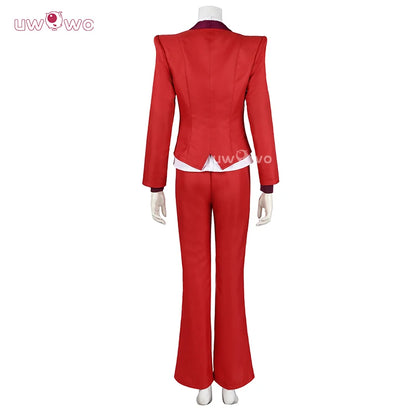 UWOWO Collab Series: Charlie Morningstar Charlotte H Hotel Cosplay Costume Red Uniform