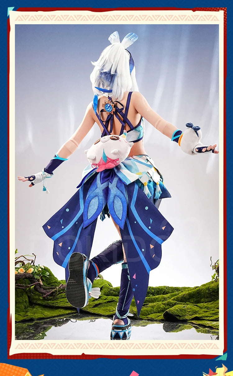 IN STOCK Mualani Cosplay Costume Game Genshin Impact【S-3XL】DokiDoki-SR Natlan Mualani Metal Luminous Vision Plus Size