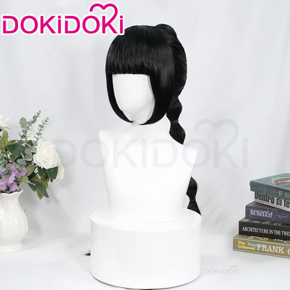 IN STOCK Shadowheart Wig Game Cosplay Wig DokiDoki Women 100cm Long Black Wig Shadowheart Cosplay Free Wig Cap