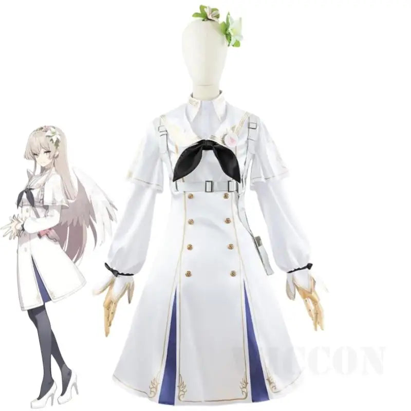 Blue Archive Kirihuji Nagisa Cosplay Costume Set Polyester Asian Size