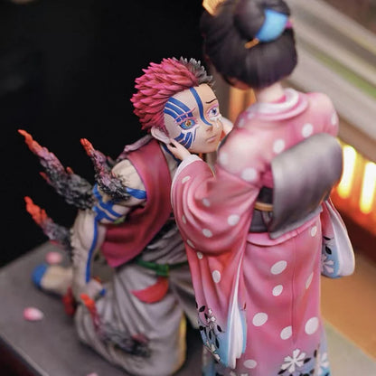 Bandai Demon Slayer Akaza & Koyuki 27cm PVC Model