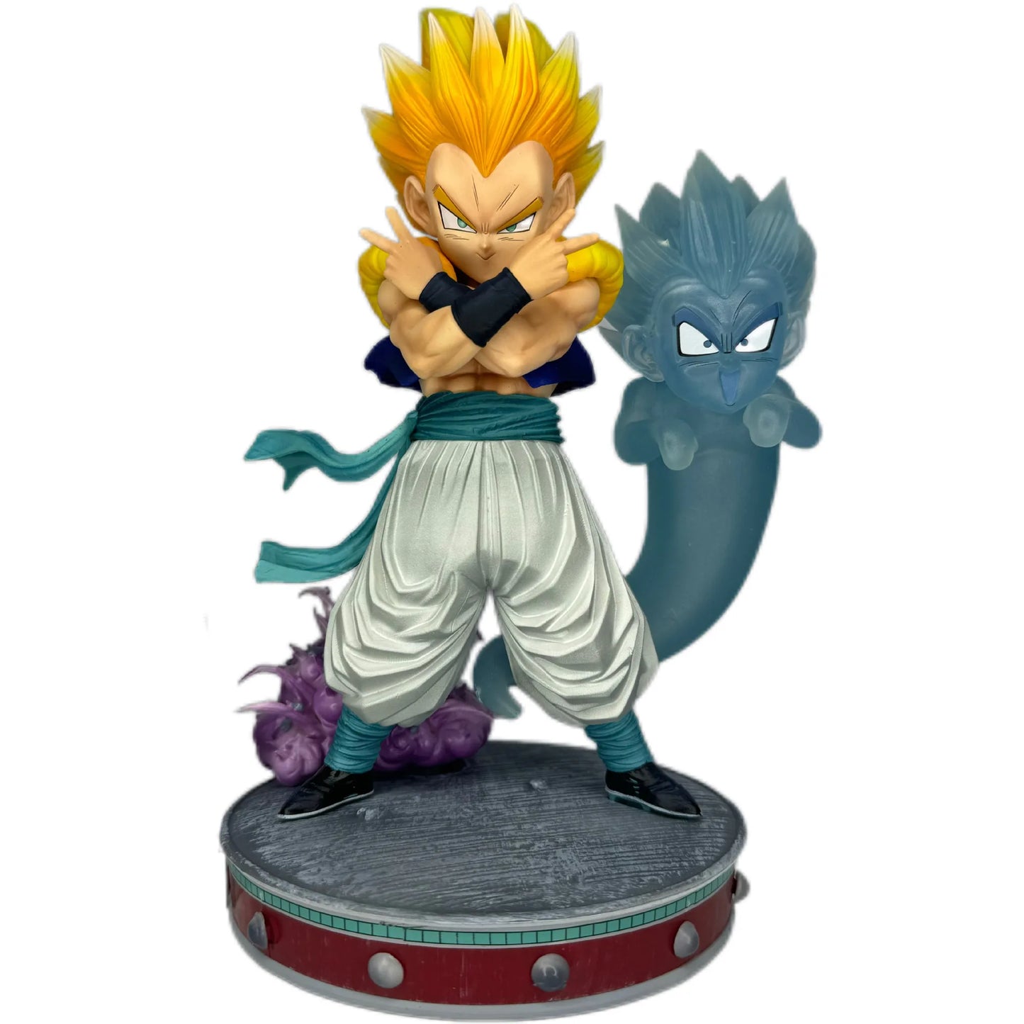 Dragon Ball Z Figures Super Saiyan Gotenks Anime Figurine Ghost Squad Model Statue Doll Collection Decoration Kids Toys Gift