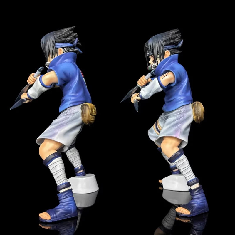 18cm Childhood Sasuke Naruto Anime Figure Naruto Anime Naruto Pvc Statue Model for Anime Ornaments and Peripheral Figures Toy