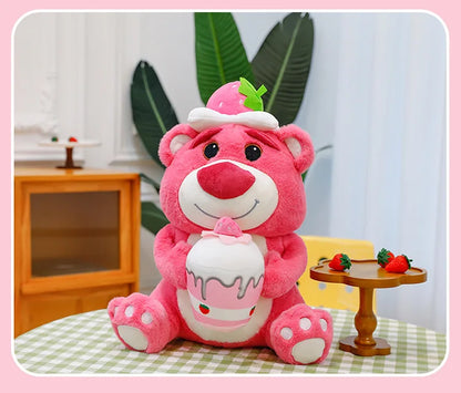 45/60/90cm Super Big Size Lotso Kawaii Disney Anime Plush Stuffed Doll Cartoon Decoration Plush Pillow Children's Holiday Gifts