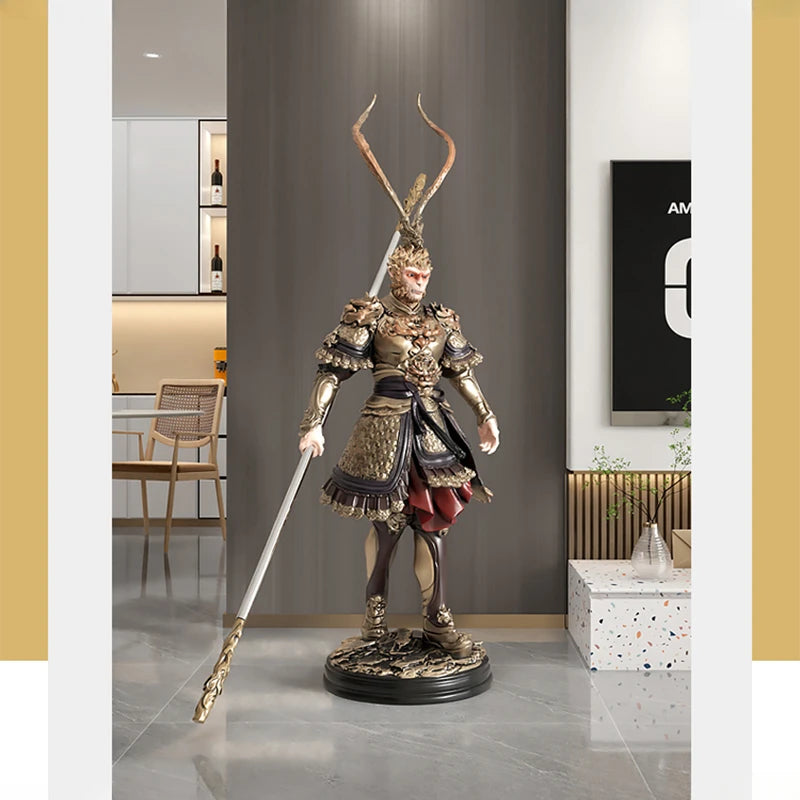 93cm Anime Monkey Figure SonGoku Garage Kit Resin Material Figurine Action Figures Model Children Toy Gift Collectible Figurines