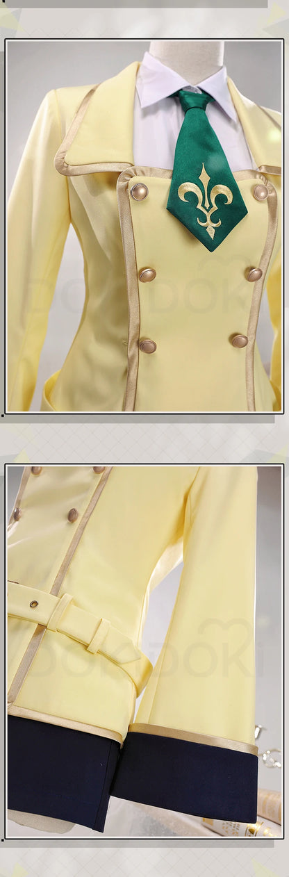 IN STOCK C / Kallenn Cosplay Costume Anime Cosplay DokiDoki-R Lelouchh C Cosplay Women Cute School Uniform Costume