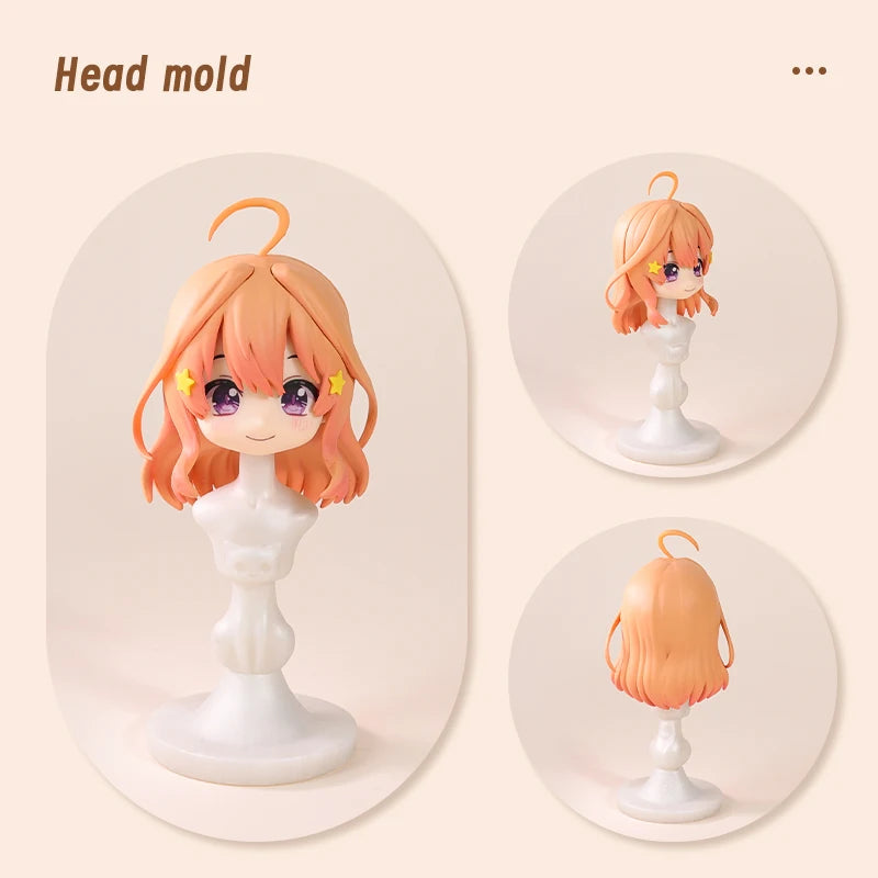 Ob11 Doll Plastic Hair Replacement Doll Hair Head Mold Accessories For Obitsu11 Gsc Body 1/12 Bjd Head Shell Doll Body Boy Girl