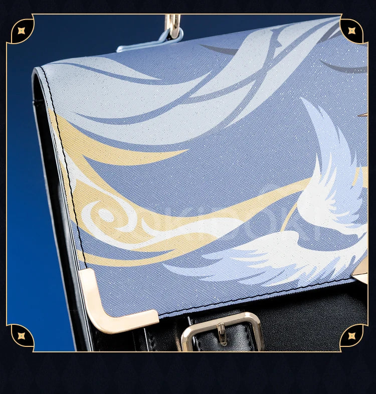 Sunday Elysia Doujin Bag Game Honkai Star Rail DokiDoki Sunday Cosplay Props School Bag HSR Itabag Halloween