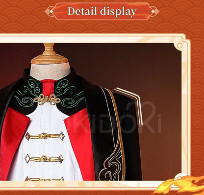Jiaoqiu Feixiao Cosplay Costume Game Honkai: Star Rail【S-3XL】DokiDoki-R Foxian Ears Plus Size