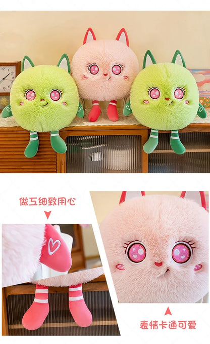 New 50/60/70cm Large Size Dopamine Monster Doll Pillow Cute Elf Cloth Doll Plush Toy Sleeping Pillow Children's Birthday Gift