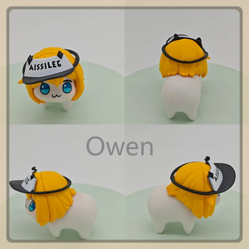 Mobile Games Anime NIKKE：The Goddess of Victory mini Figurine cute Doro Action Figure Q Version PVC Model Toy Birthday Doll Gift