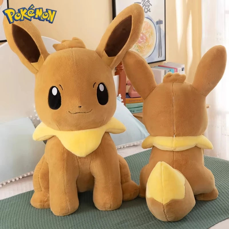 40/50/70CM Big Size Pokémon Eeveelutions Plushies Anime Stuffed Toy Cartoon Comfortable Soft Doll Ornament Bolster Gift for Kid