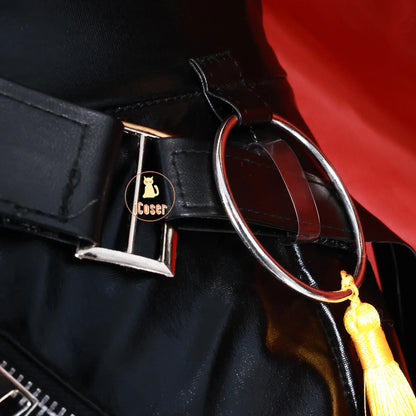 Zenless Zone Zero Evelyn Chevalier Cosplay Costume Uniform Headwear Earrings Stars of Lyra Halloween for Women Girls Carnival